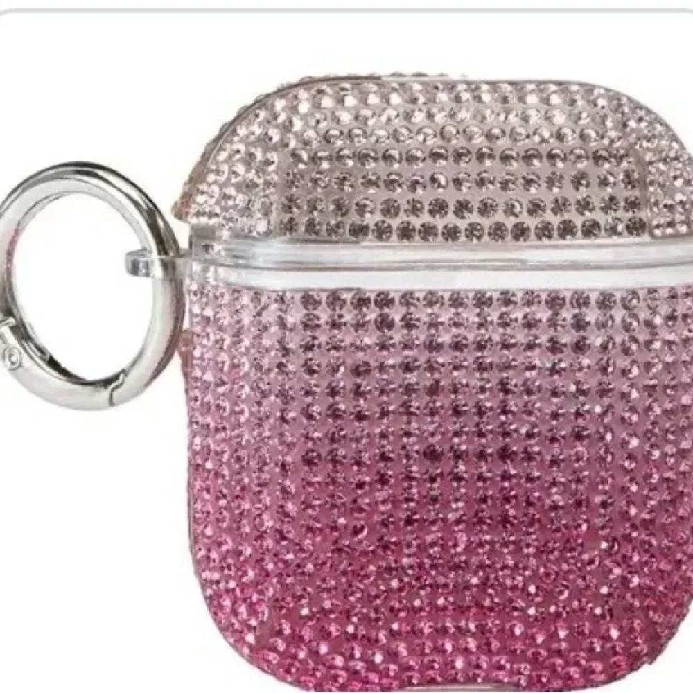 🛍️Pink Rhinestone AirPods Bling Case for AirPods Gen1/2 💥